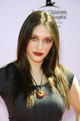 To show how similar they look he even includes a picture of Kat Dennings